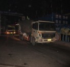 混凝土施工现场